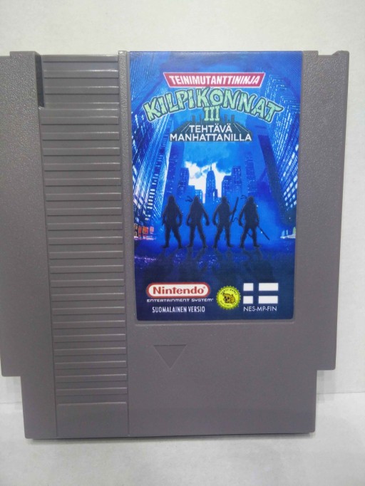 [NES]Kilpikonnat 3 - Tehtävä Manhattanilla